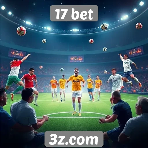 Diversidade de jogos disponíveis na 17 bet